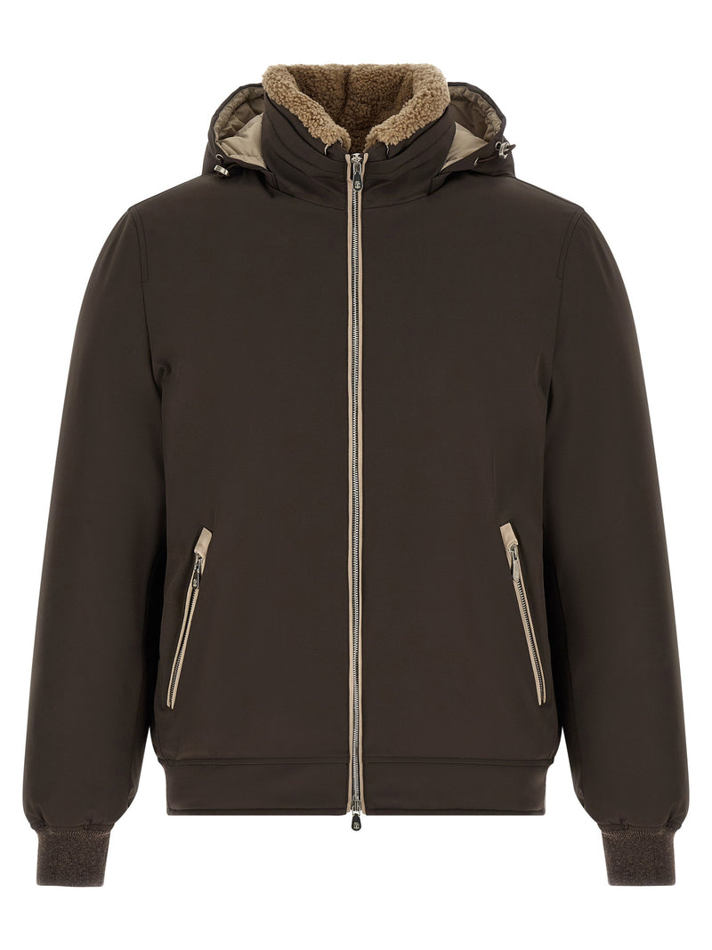 Brunello Cucinelli Brunello Cucinelli Detachable Hood Down Jacket