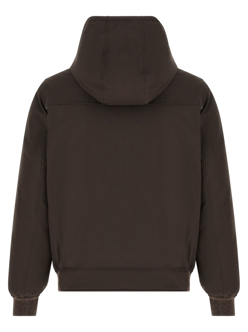 Brunello Cucinelli Brunello Cucinelli Detachable Hood Down Jacket