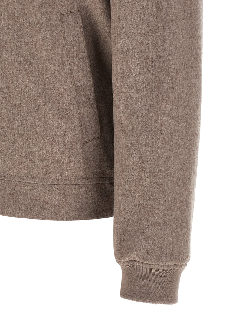 Brunello Cucinelli Cashmere Bomber Jacket | Urbalenti™ NYC