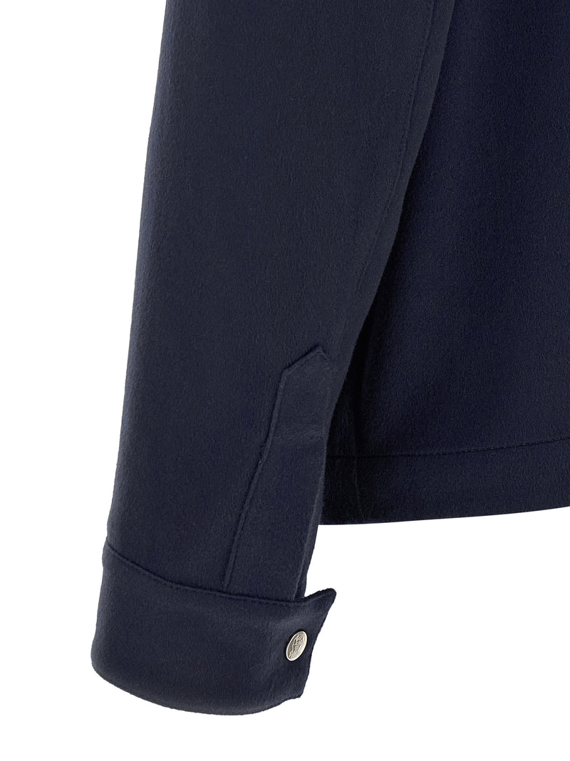 Brunello Cucinelli Flannel Overshirt | Urbalenti™ NYC