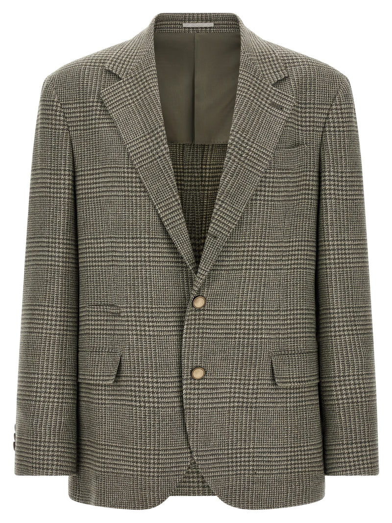 Brunello Cucinelli Brunello Cucinelli Prince Of Wales Blazer