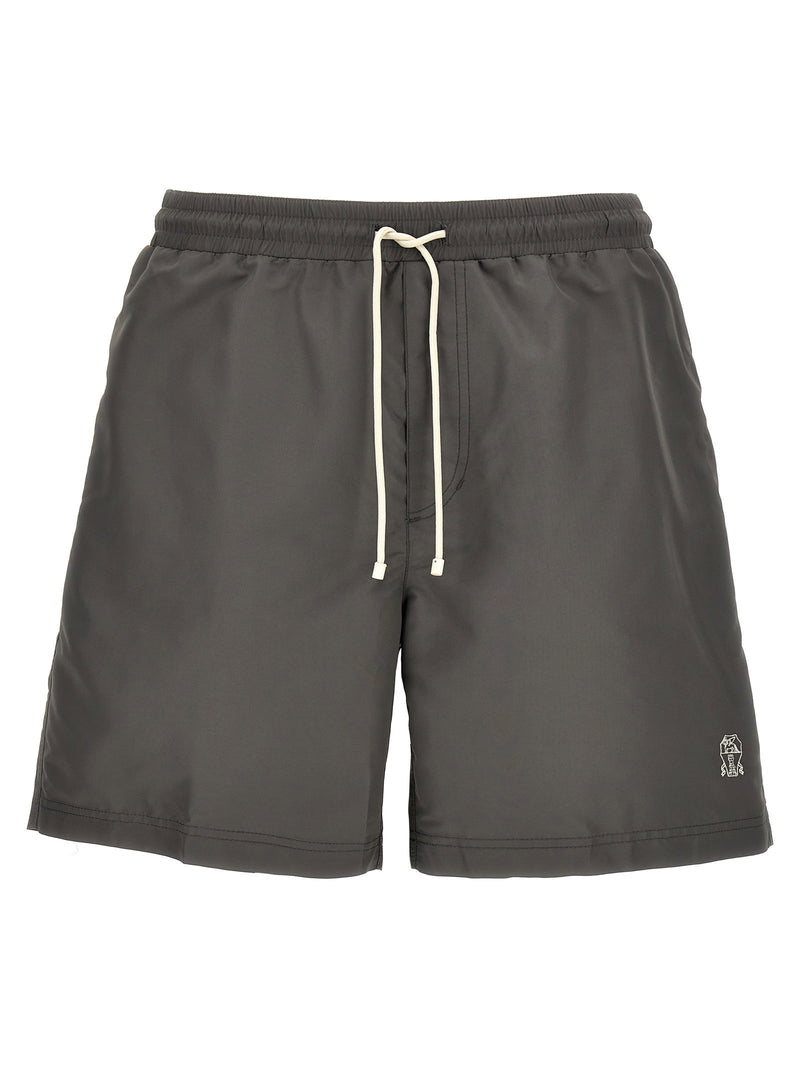 Brunello Cucinelli Brunello Cucinelli Logo Swimsuit
