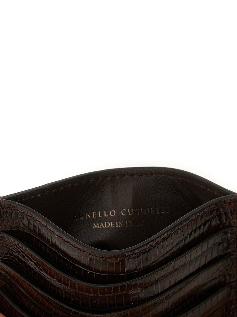 Brunello Cucinelli Brunello Cucinelli Leather Cardholder