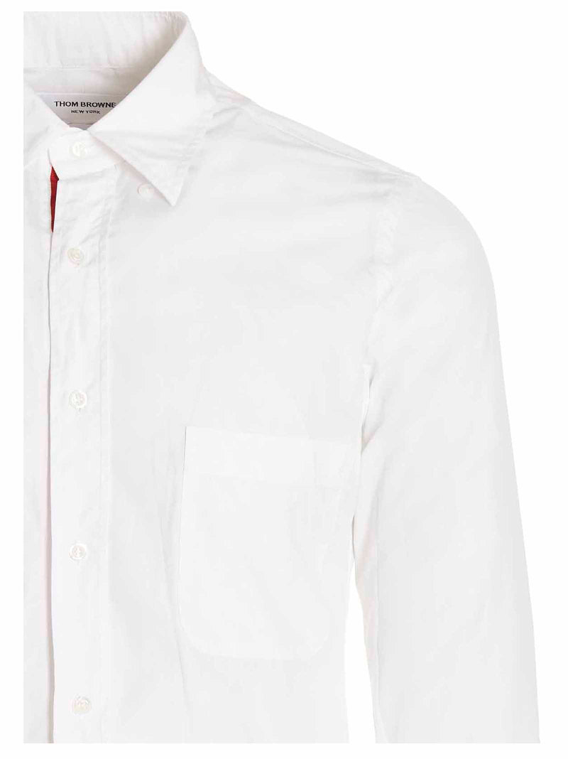 Thom Browne Thom Browne Solid Poplin Shirt
