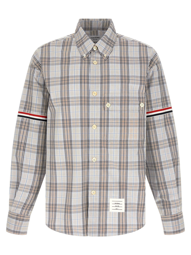 Thom Browne Thom Browne Oversized Rwb Shirt