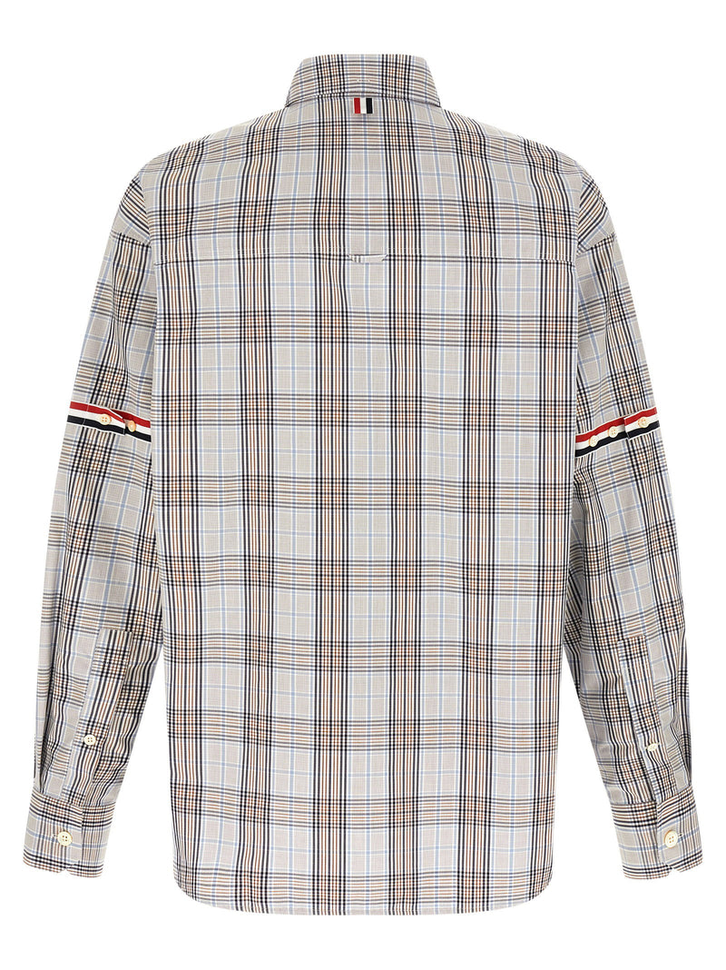 Thom Browne Thom Browne Oversized Rwb Shirt