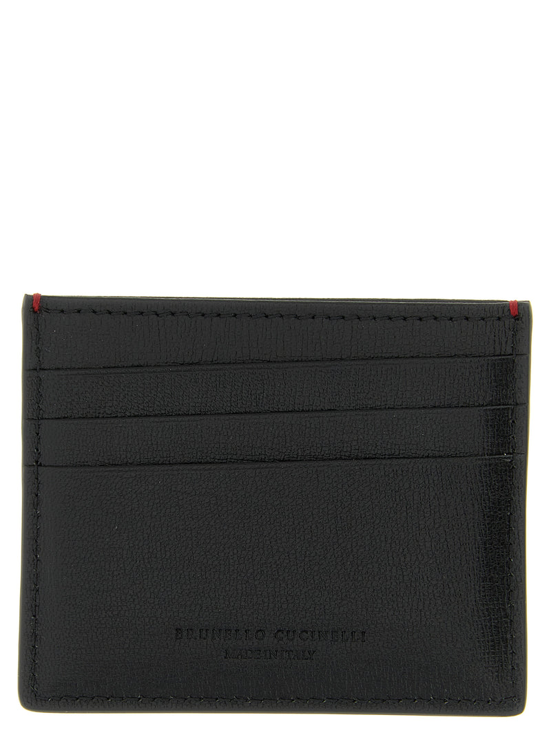 Brunello Cucinelli Heraldic Coat Of Arms Card Holder | Urbalenti™ NYC