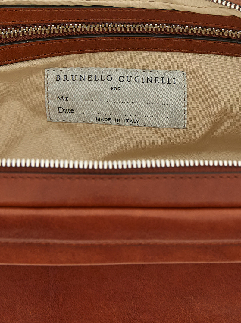 Brunello Cucinelli Vintage Leather Beauty - Style BU334C9186 | Urbalenti... | Urbalenti™ NYC
