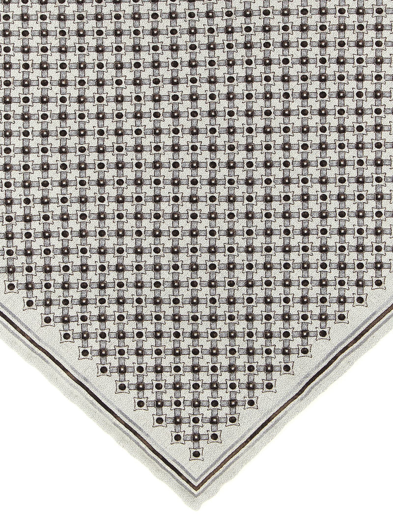 Brunello Cucinelli Brunello Cucinelli Double Face Silk Pocket Clutch Bag