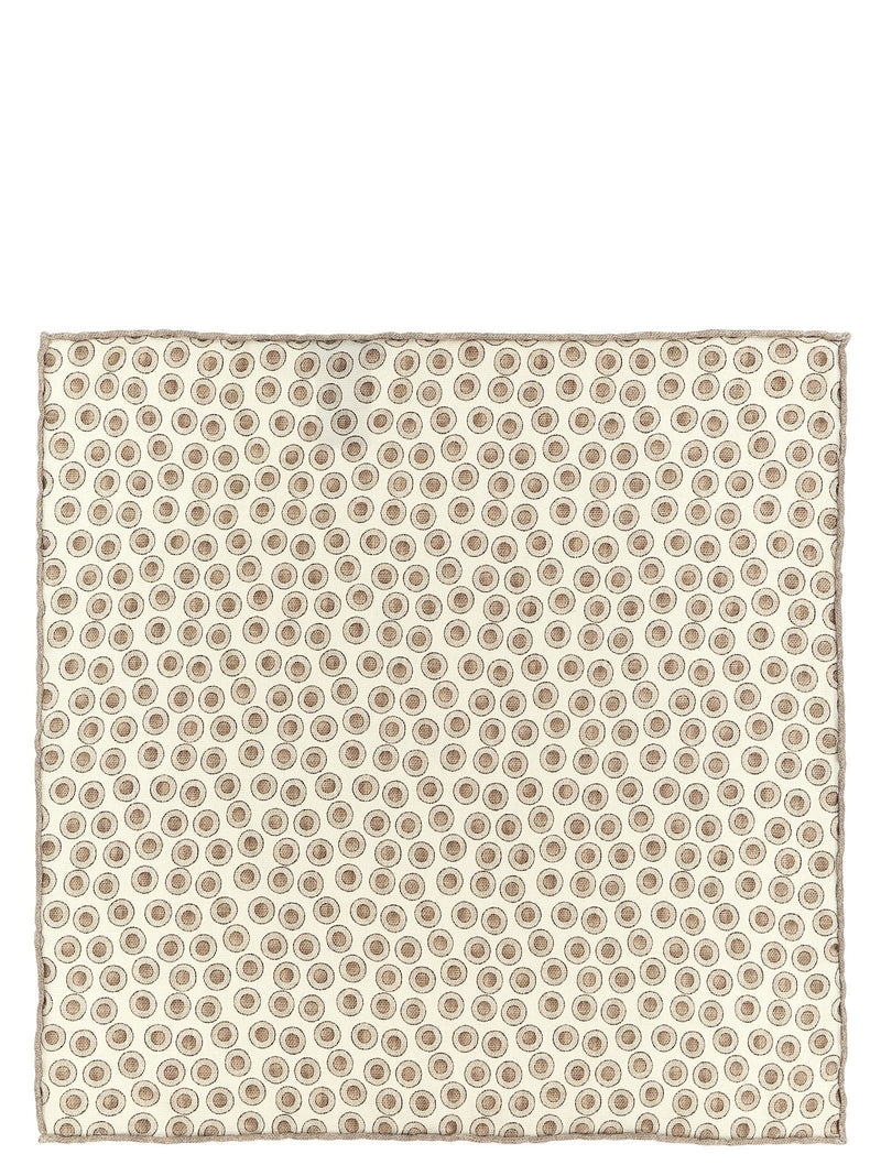 Brunello Cucinelli Brunello Cucinelli Polka Dot Pocket Clutch Bag