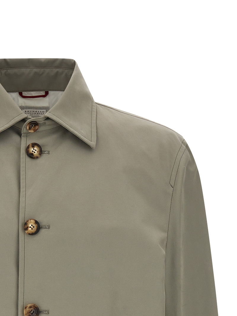Brunello Cucinelli Cotton Jacket | Urbalenti™ NYC