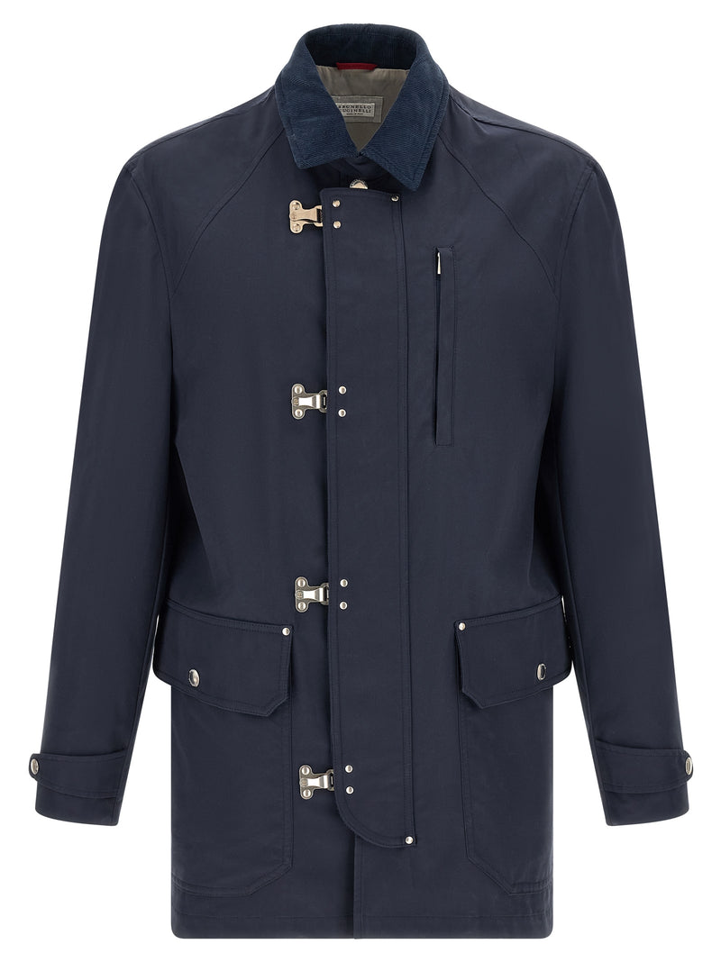 Brunello Cucinelli Techno Cotton Jacket | Urbalenti™ NYC