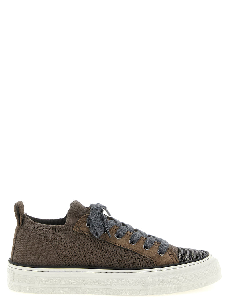 Brunello Cucinelli Brunello Cucinelli Monile Knit Sneakers