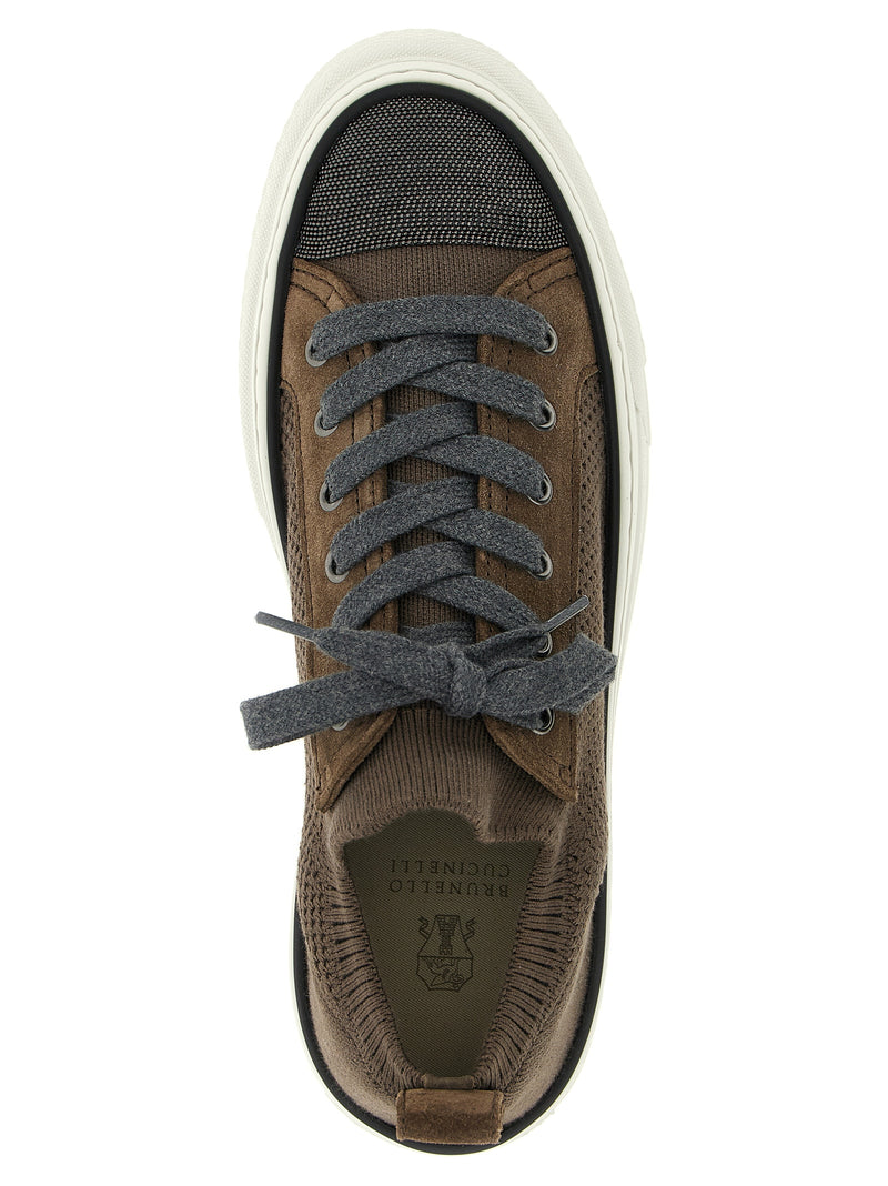 Brunello Cucinelli Brunello Cucinelli Monile Knit Sneakers