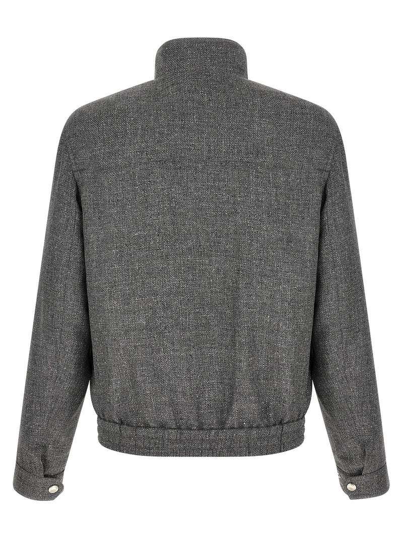 Brunello Cucinelli Hopsack Jacket | Urbalenti™ NYC