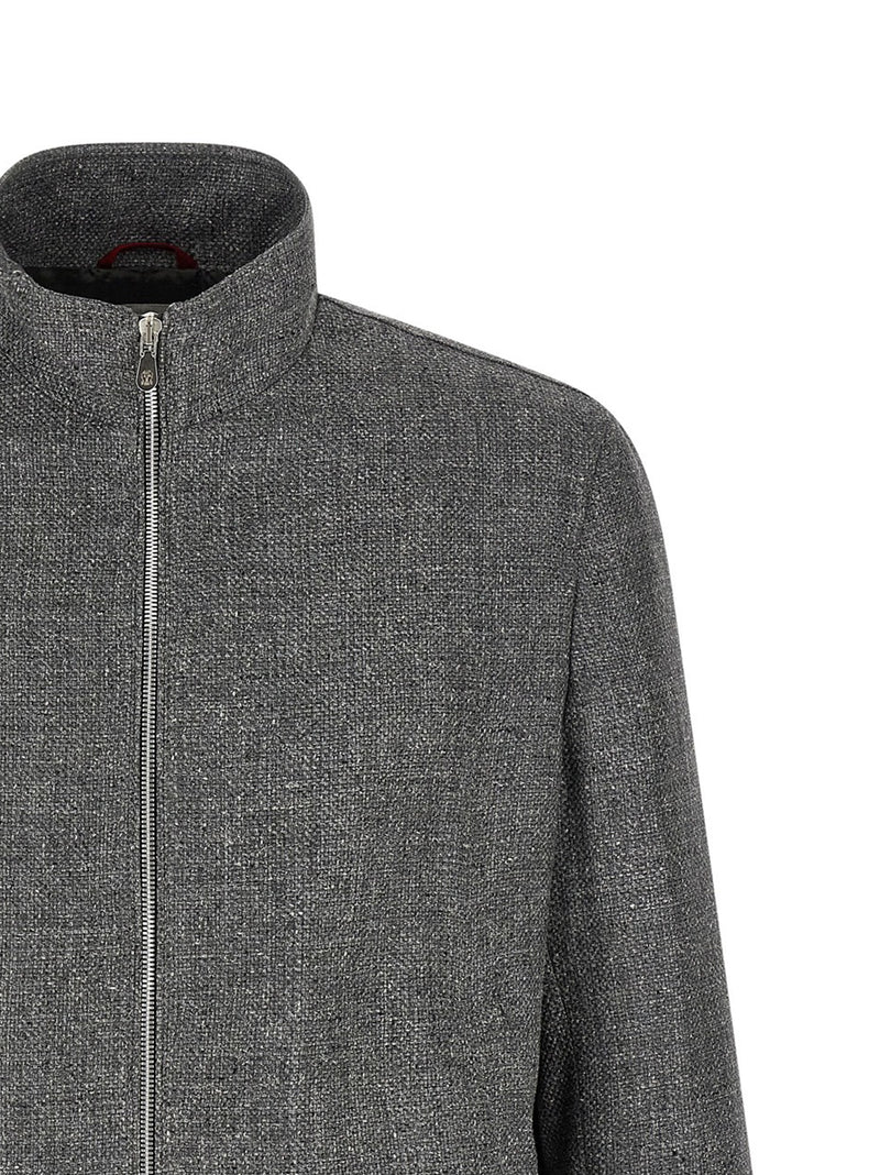 Brunello Cucinelli Hopsack Jacket | Urbalenti™ NYC