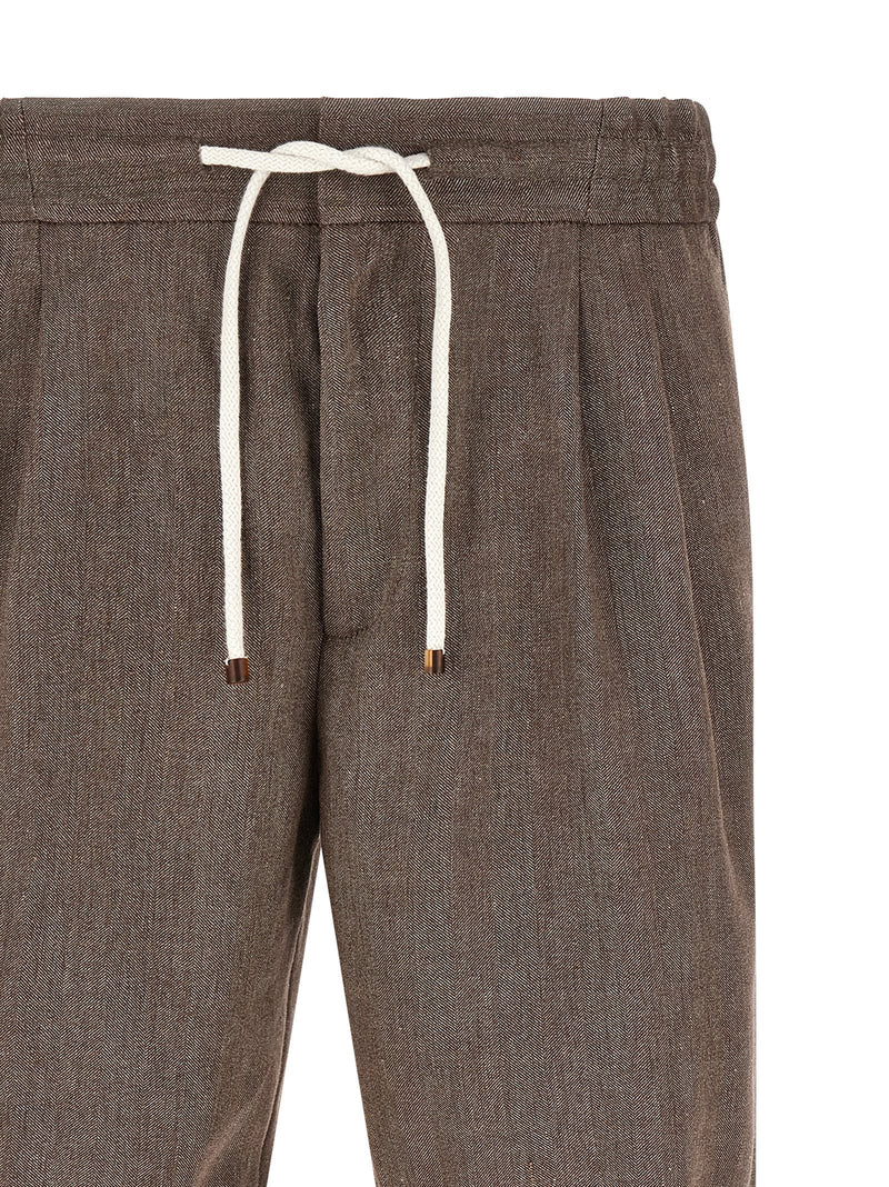 Brunello Cucinelli Brunello Cucinelli Linen And Wool Bermuda Shorts