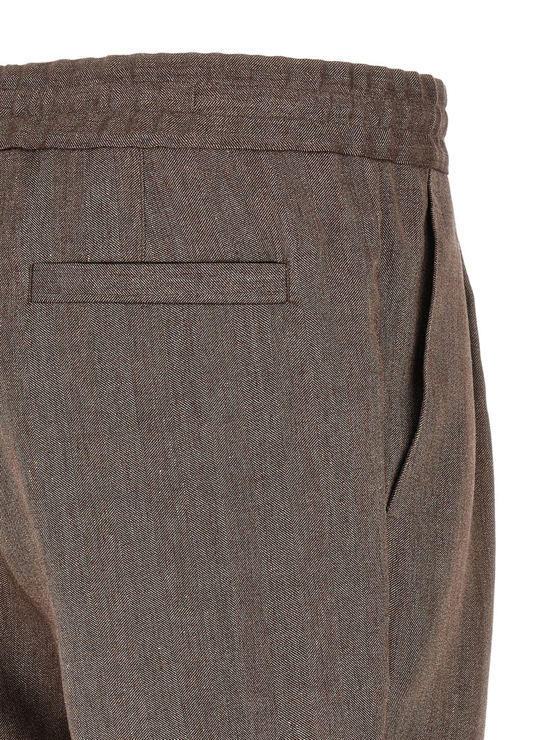 Brunello Cucinelli Brunello Cucinelli Linen And Wool Bermuda Shorts