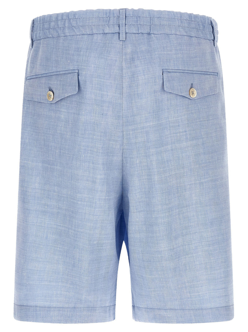 Brunello Cucinelli Brunello Cucinelli Chevron Bermuda Shorts