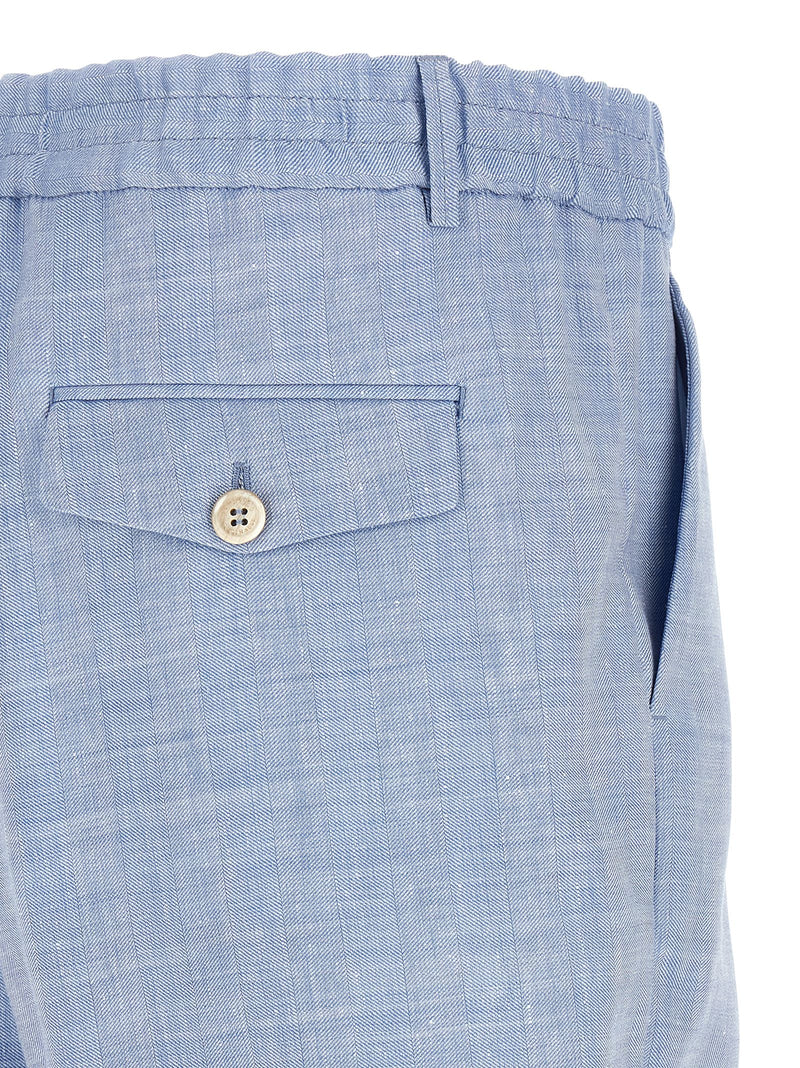 Brunello Cucinelli Brunello Cucinelli Chevron Bermuda Shorts