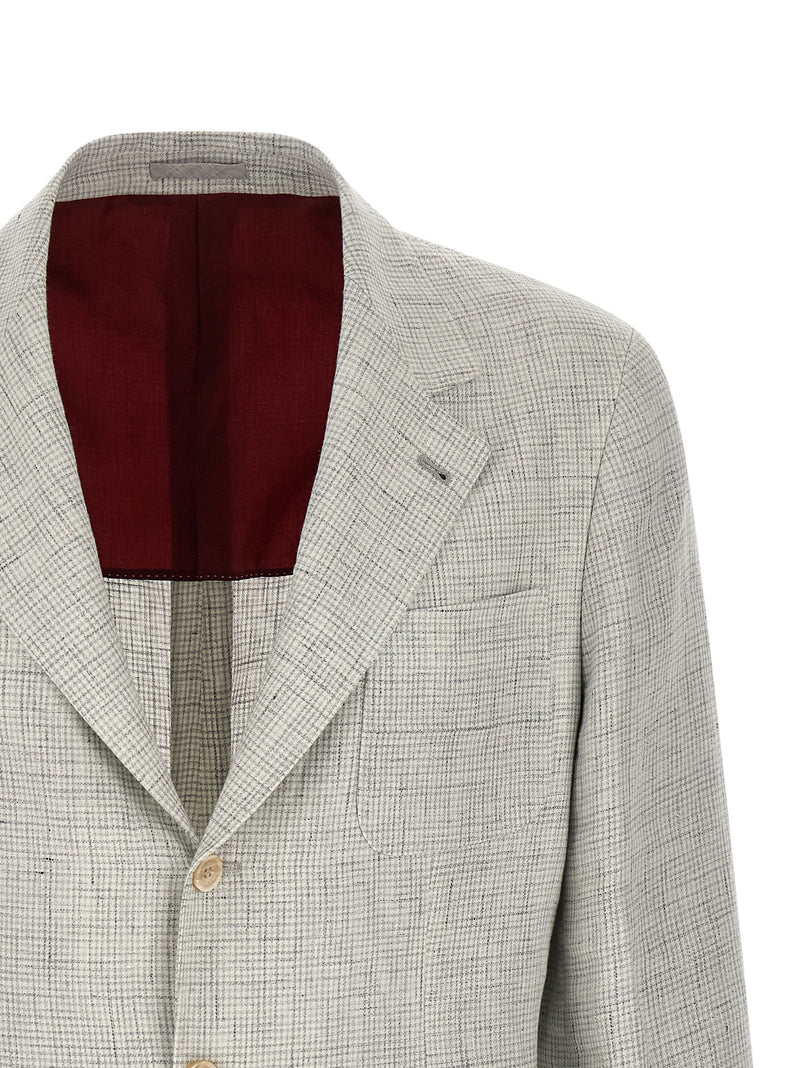Brunello Cucinelli Brunello Cucinelli Linen Operated Blazer