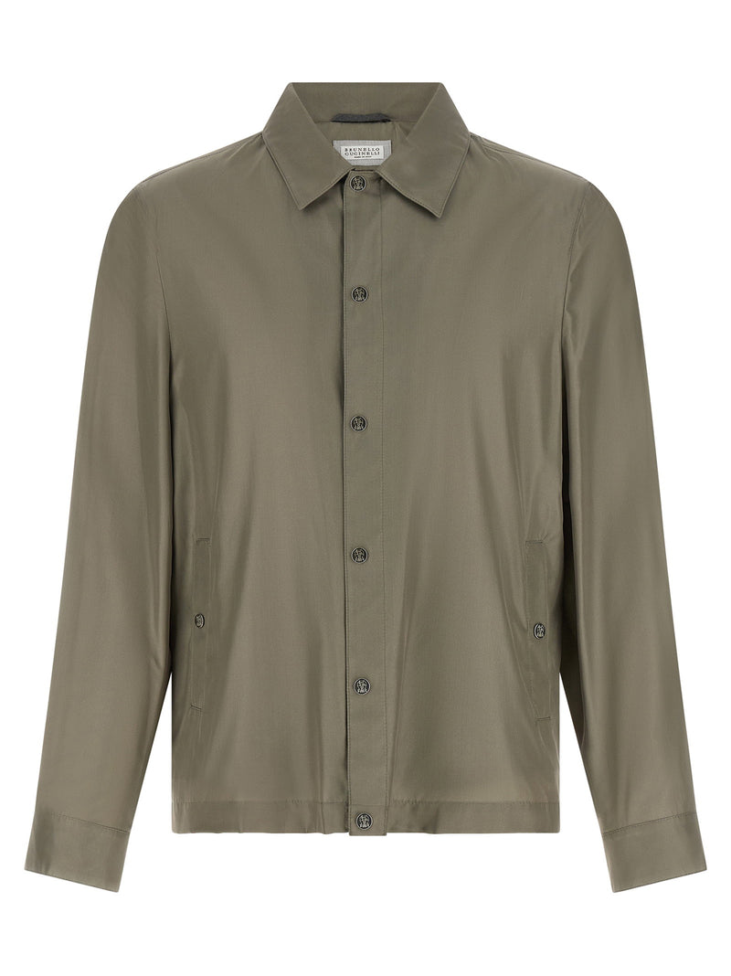 Brunello Cucinelli Brunello Cucinelli Membrane Silk Jacket