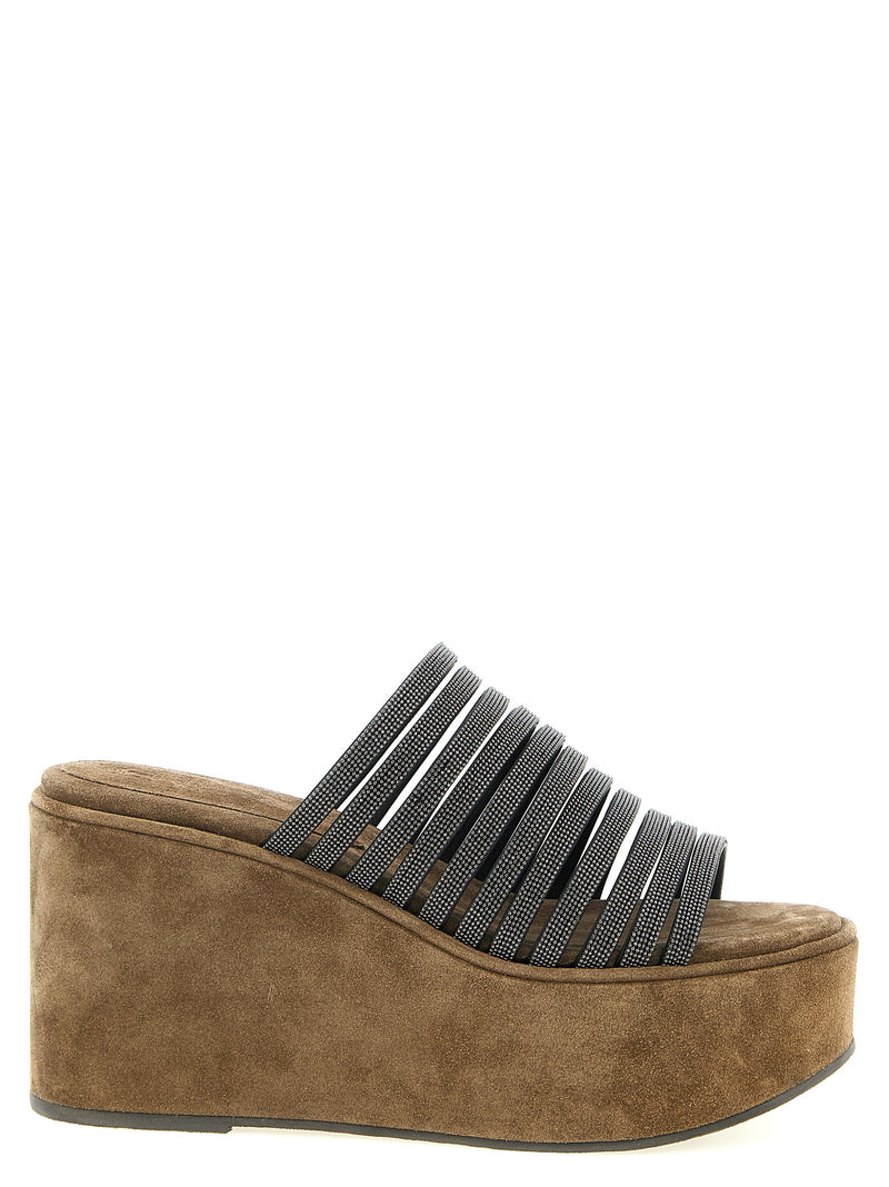 Brunello Cucinelli Brunello Cucinelli Precious Straps Sandals