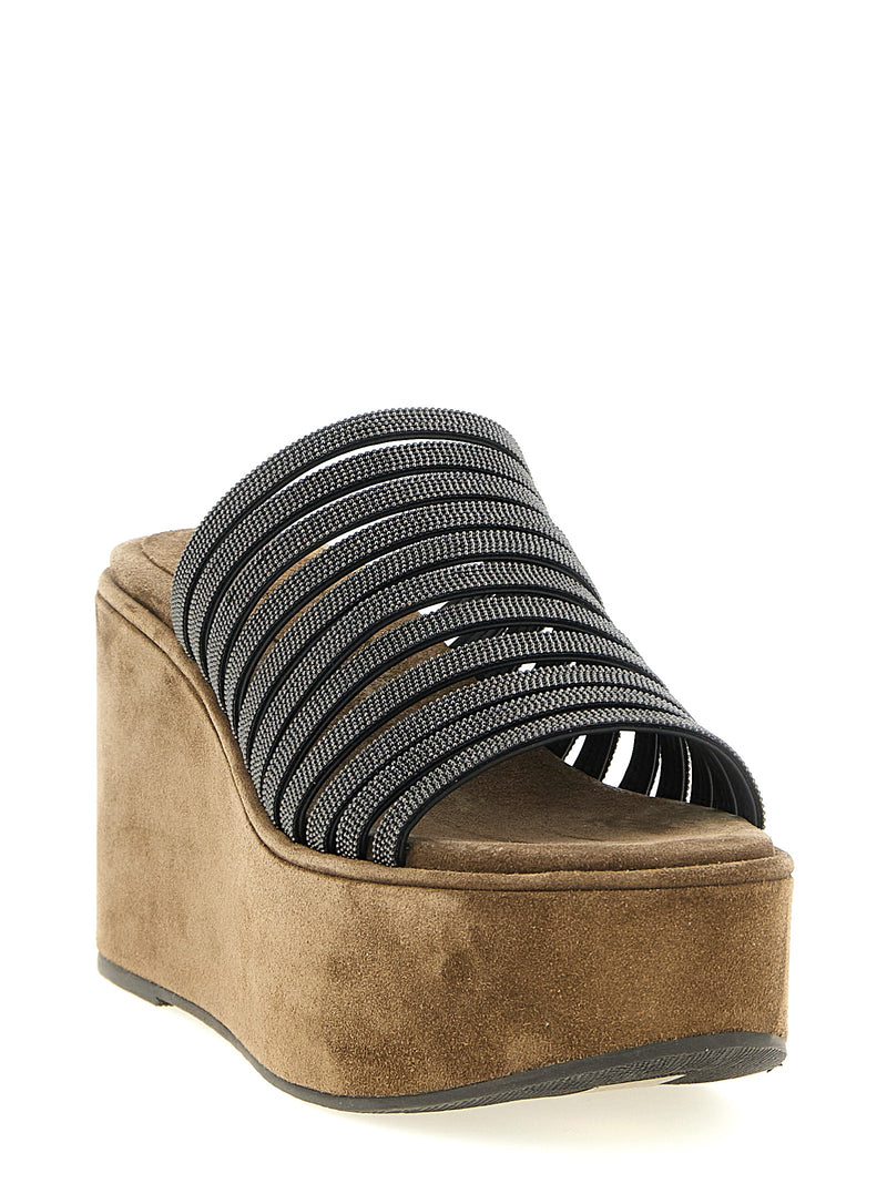 Brunello Cucinelli Brunello Cucinelli Precious Straps Sandals