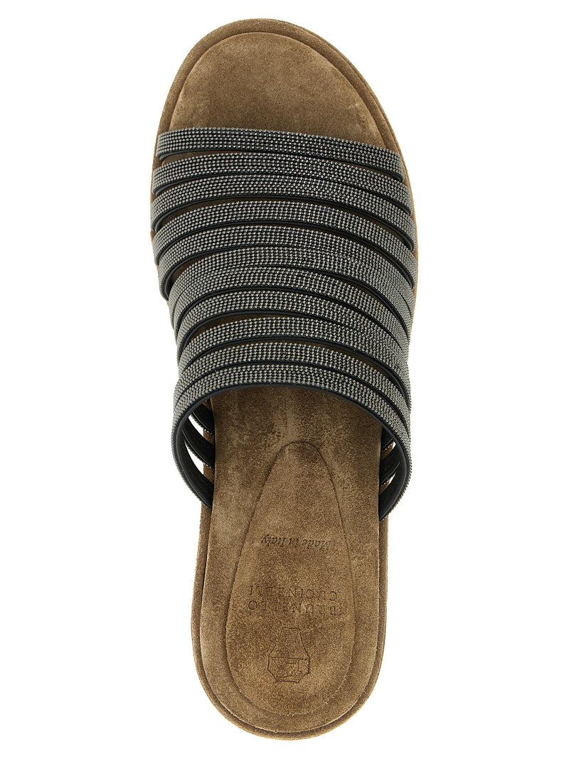 Brunello Cucinelli Brunello Cucinelli Precious Straps Sandals