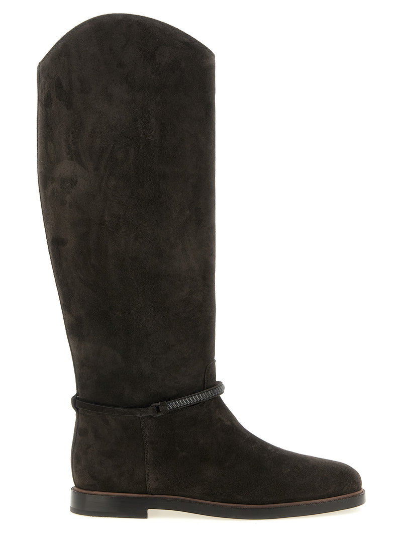 Brunello Cucinelli Brunello Cucinelli Suede Boots