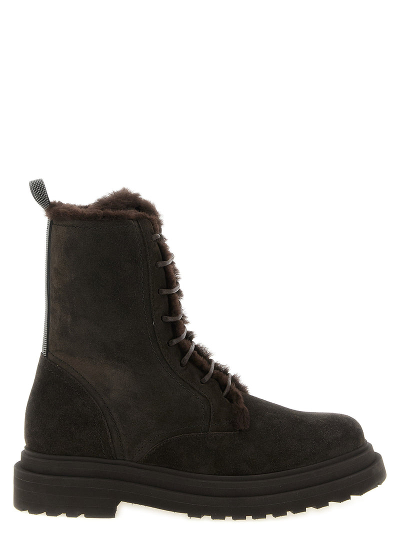 Brunello Cucinelli Brunello Cucinelli Precious Loop Ankle Boots