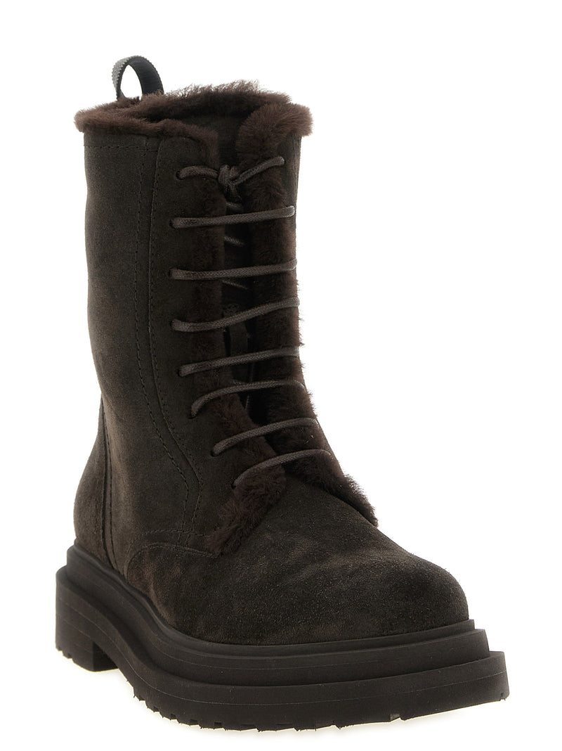 Brunello Cucinelli Brunello Cucinelli Precious Loop Ankle Boots