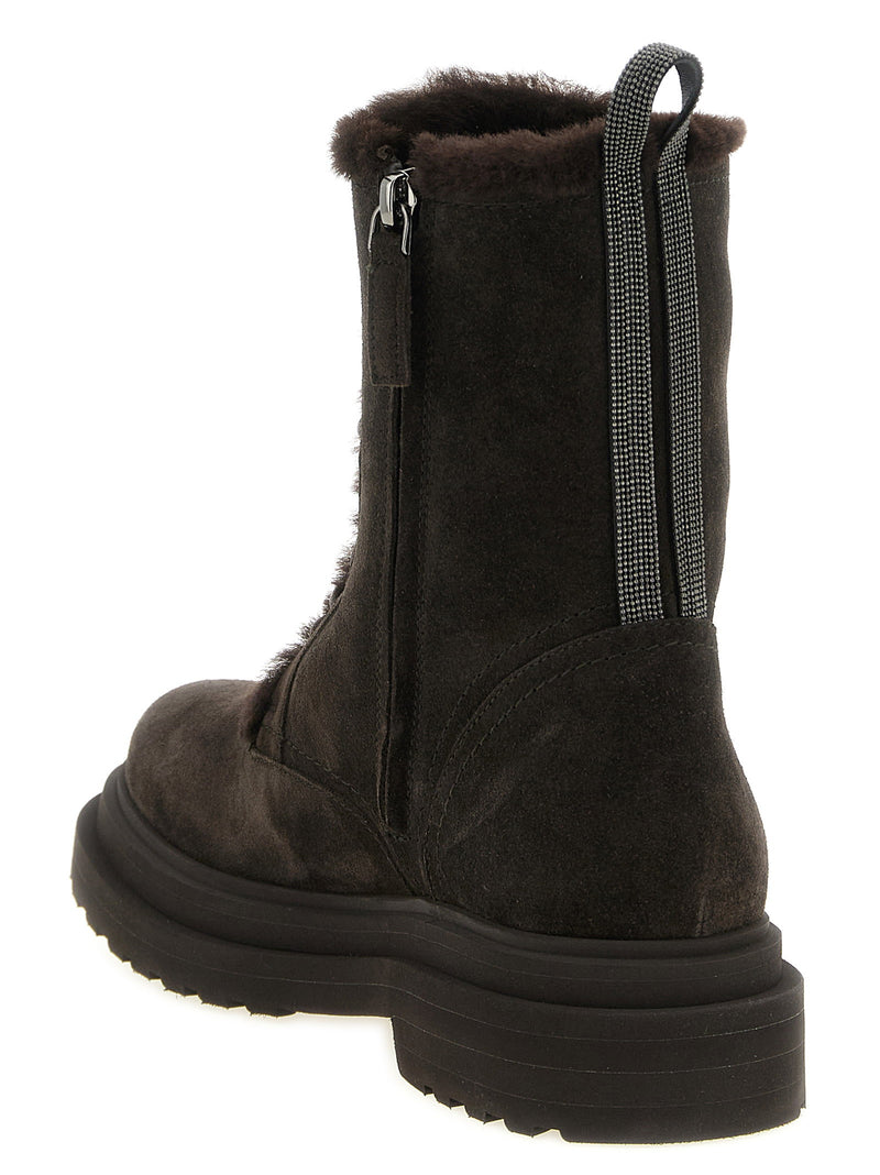 Brunello Cucinelli Brunello Cucinelli Precious Loop Ankle Boots