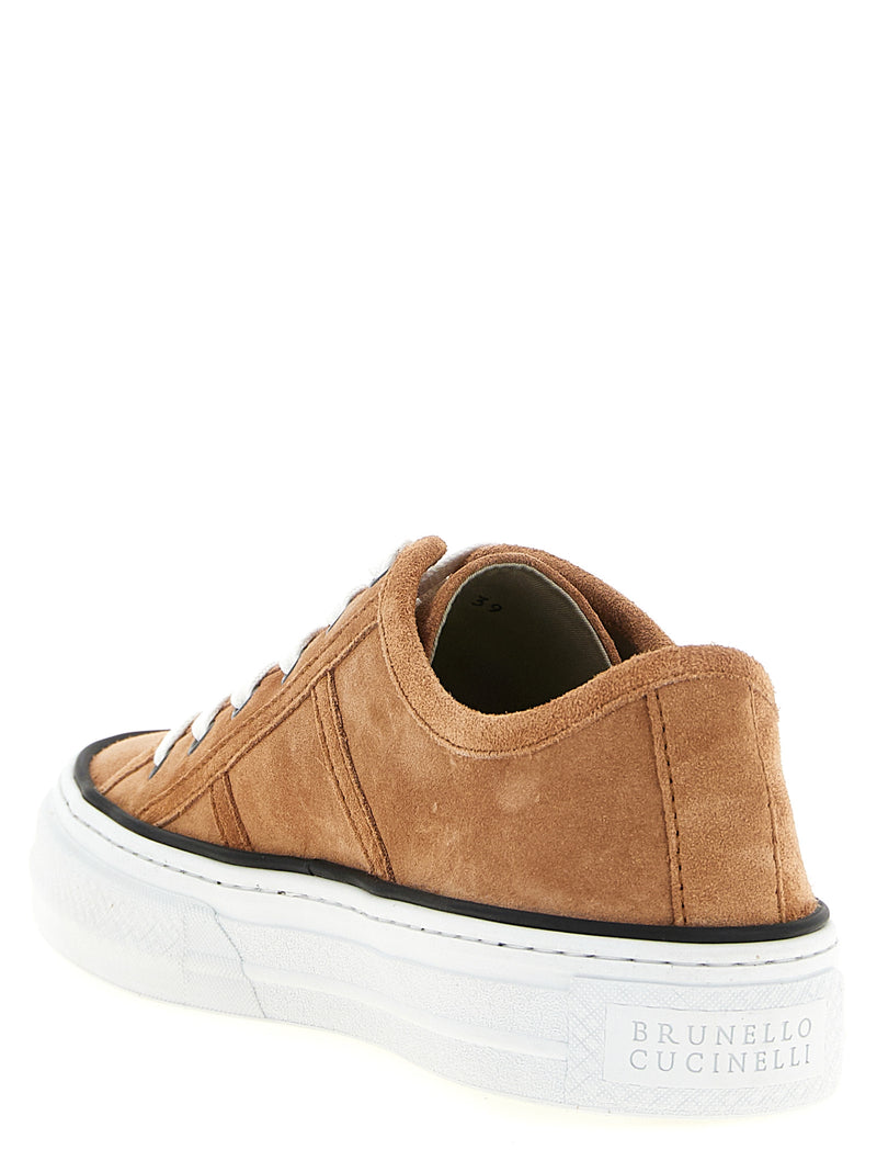 Brunello Cucinelli Brunello Cucinelli Shiny Tab Sneakers