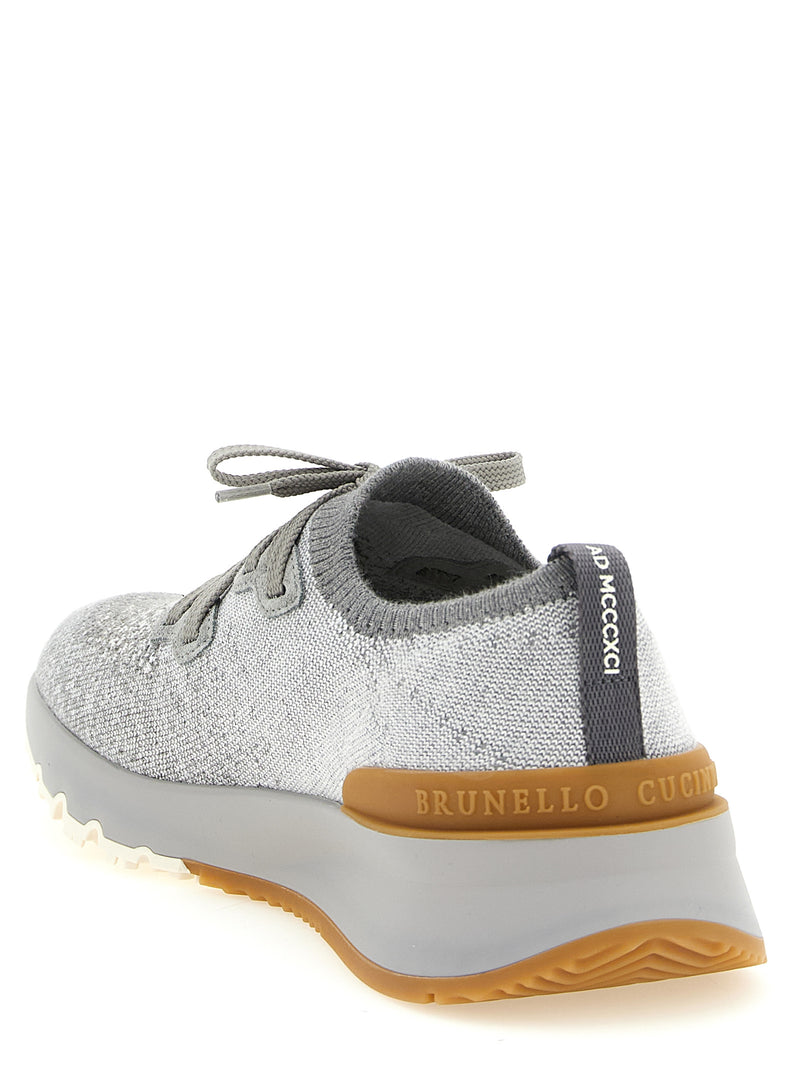 Brunello Cucinelli Brunello Cucinelli Knitted Sneakers