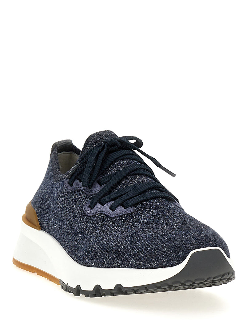 Brunello Cucinelli Knitted Sneakers | Urbalenti™ NYC