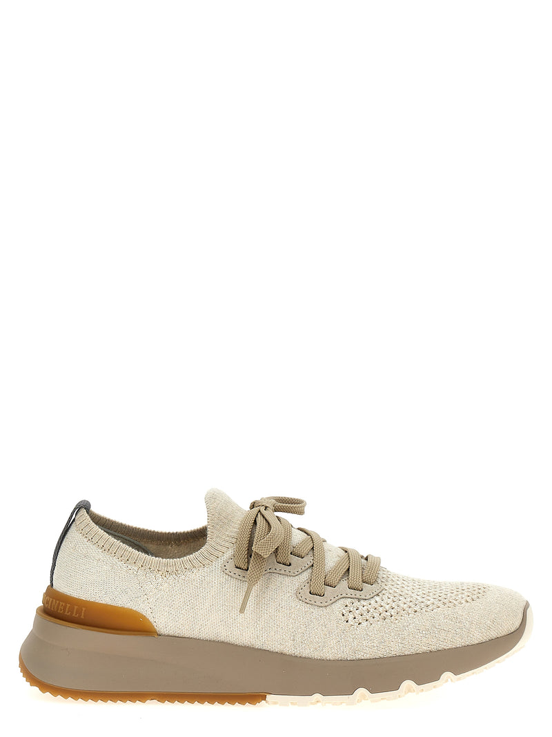 Brunello Cucinelli Knitted Sneakers - Rubber - Style 0CSB87 | Urbalenti... | Urbalenti™ NYC