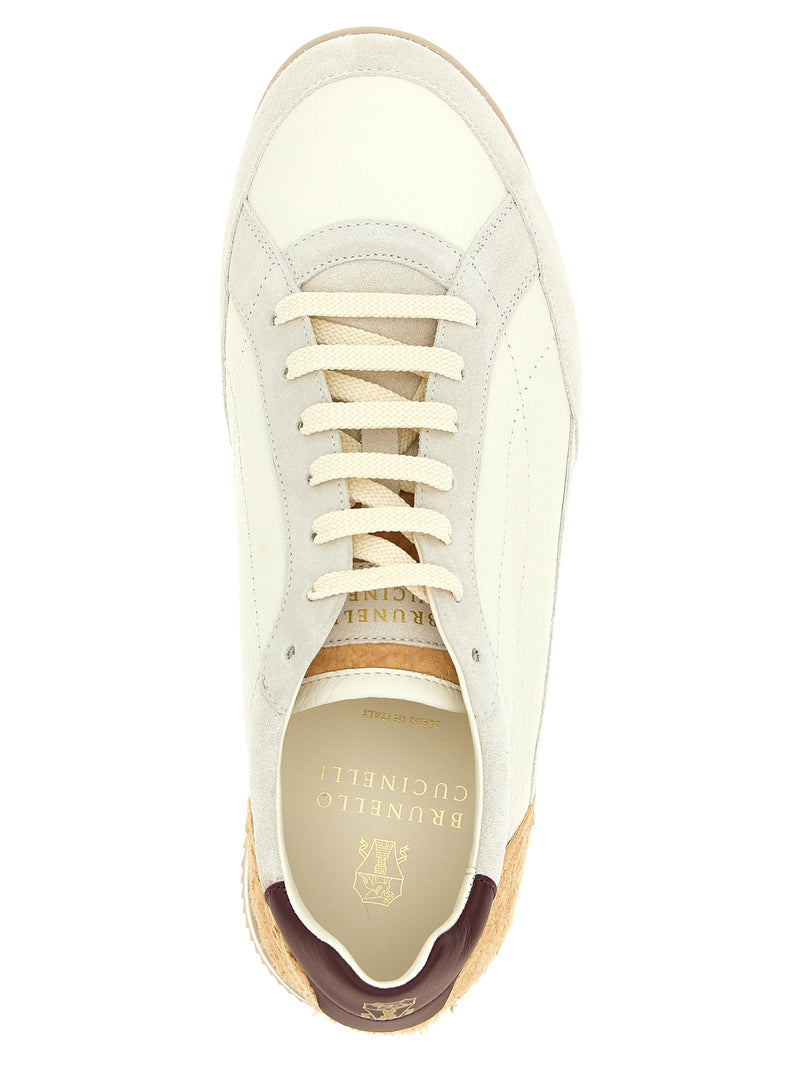 Brunello Cucinelli Brunello Cucinelli Deer And Suede Sneakers