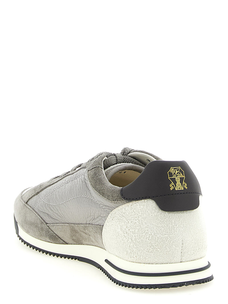 Brunello Cucinelli Brunello Cucinelli Deer And Suede Sneakers