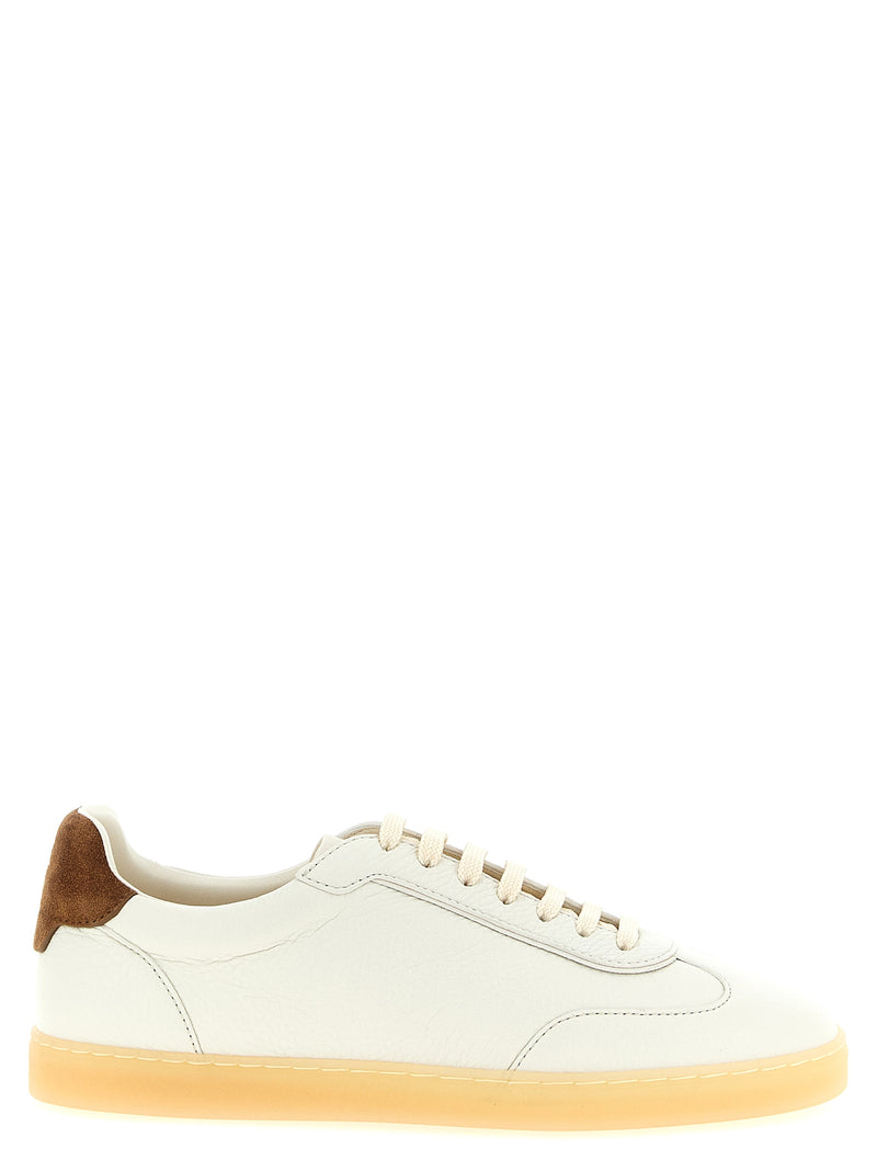 Brunello Cucinelli Leather Sneakers | Urbalenti™ NYC