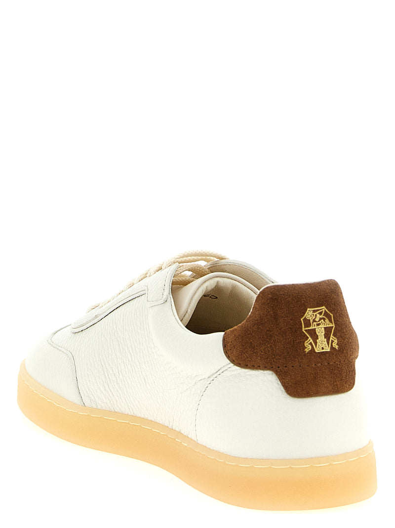 Brunello Cucinelli Leather Sneakers | Urbalenti™ NYC
