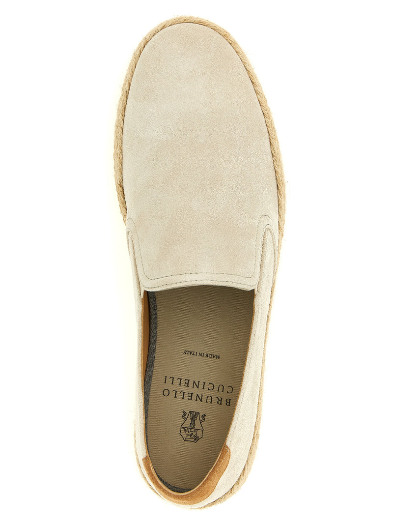 Brunello Cucinelli Brunello Cucinelli Suede Espadrilles