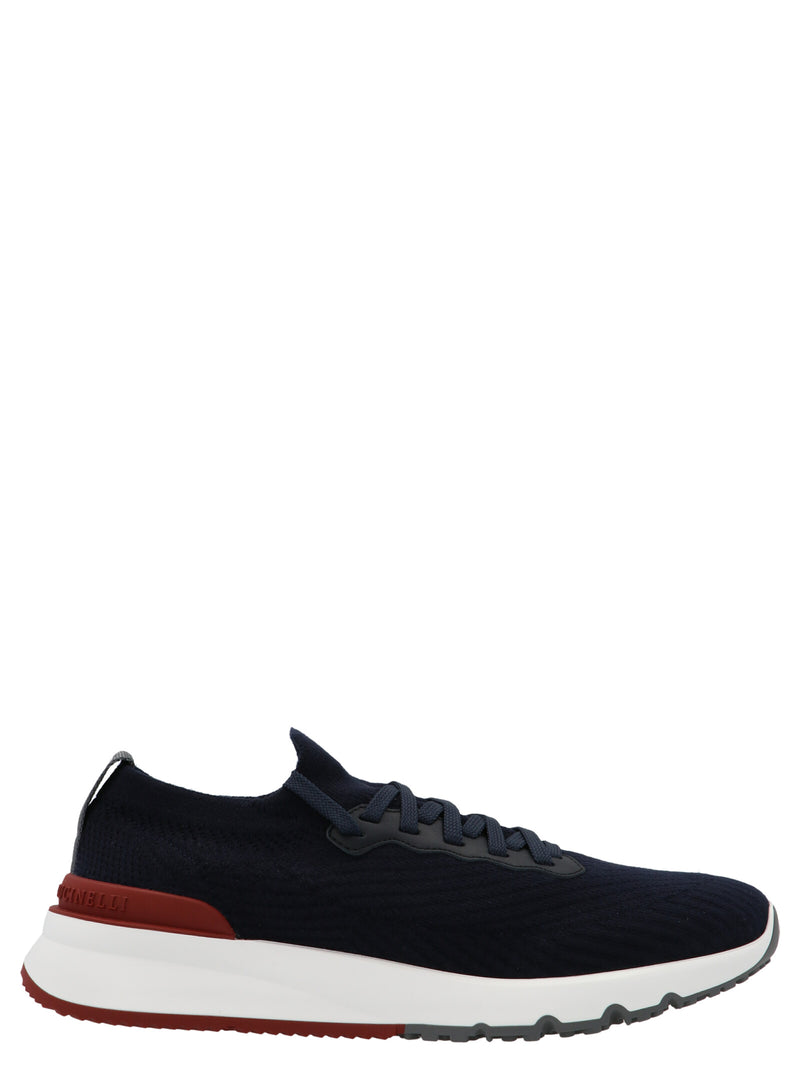 Brunello Cucinelli Runners Sneakers - Knit - Style 2CP307 | Urbalenti |... | Urbalenti™ NYC