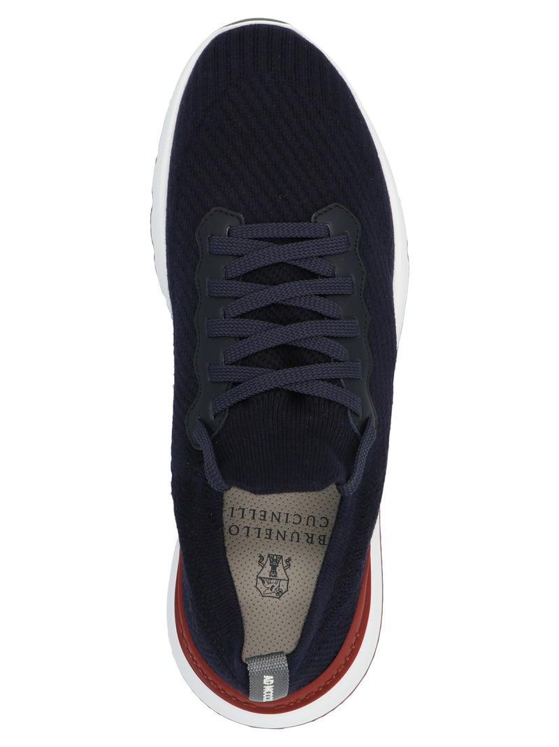 Brunello Cucinelli Runners Sneakers - Knit - Style 2CP307 | Urbalenti |... | Urbalenti™ NYC