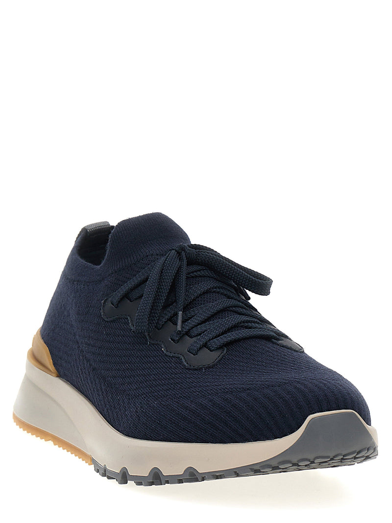 Brunello Cucinelli Brunello Cucinelli Knitted Sneakers