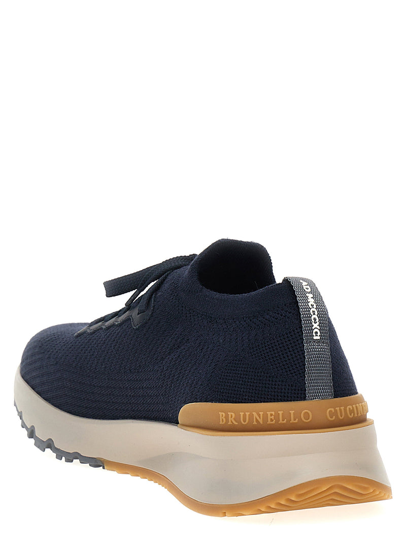 Brunello Cucinelli Brunello Cucinelli Knitted Sneakers