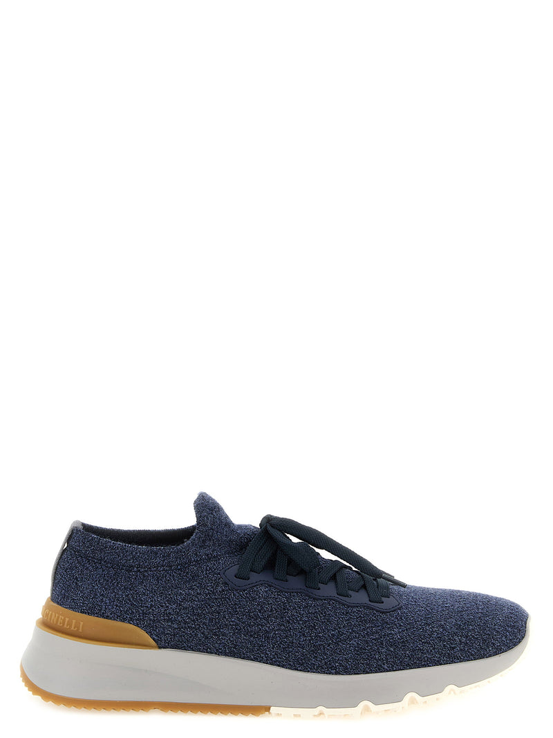 Brunello Cucinelli Brunello Cucinelli Jacquard Knit Sneakers