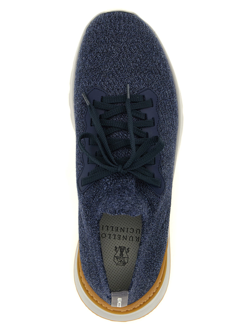 Brunello Cucinelli Brunello Cucinelli Jacquard Knit Sneakers