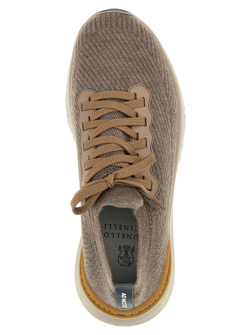 Brunello Cucinelli Brunello Cucinelli Knitted Sneakers