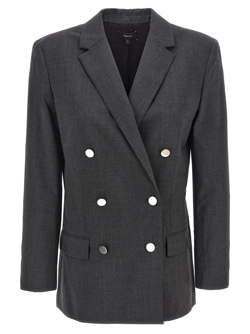 Theory Boxy Blazer | Urbalenti™ NYC